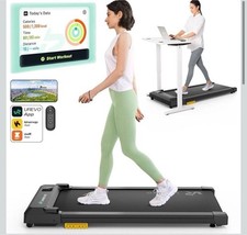 UREVO Smart Walking Pad, Compact Under Desk Treadmill SpaceWalk E1L