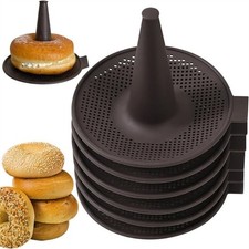 3/4/6Pcs Silicone Donut Mold Conical Shape Bread Mold New Bagel Pans Set