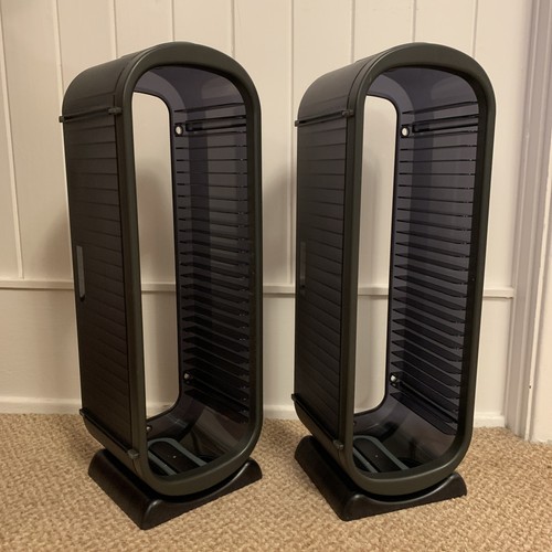 Black grey plastic storage - grey,