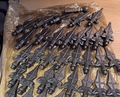 Metal rail heads - 35,