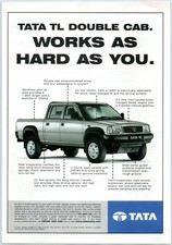 Tata Pick-up TL Double Cab Vintage Advert 2004