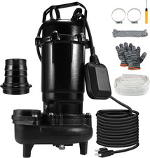 1HP Cast Iron Sewage Grinder