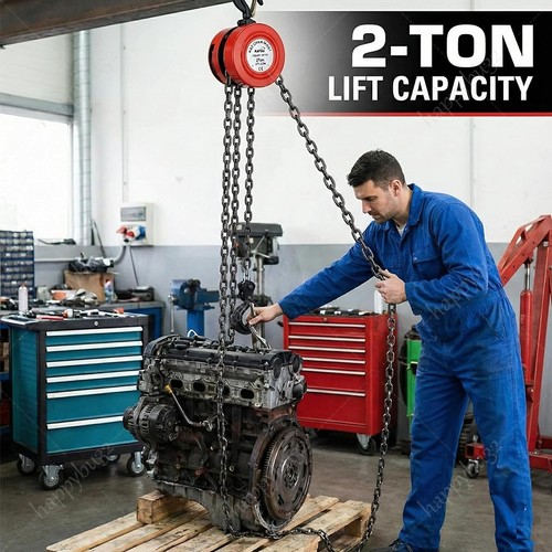 Chain hoist block and - hoist,