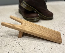 Solid Oak Boot Jack - Hand