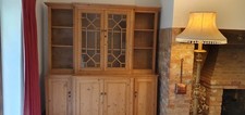 Pine Bookcase/Display Cabinet by Richard Kimbell