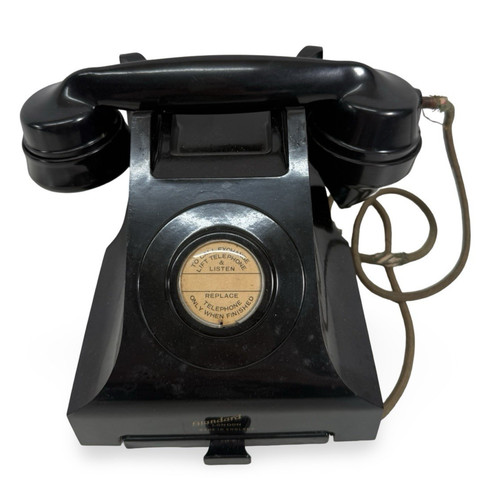 Vintage black bakelite pyramid - vintage,