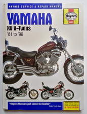 YAMAHA XV V-TWINS VIRAGO HAYNES MANUAL '81-'96 XV 535 700 750 920 TR1 1000 1100