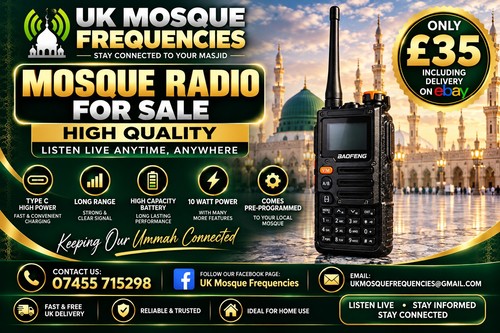 Mosque radio receiver azaan - radio,