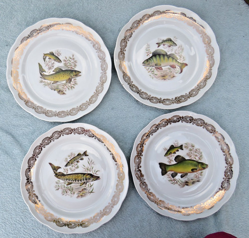 Vintage french 24cm fish - vintage,