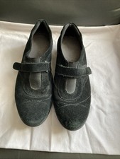 Footglove Ladies Black Flat