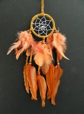 DREAM CATCHER boys girls small brown dreamcatcher new natural dreamcatchers 6x25