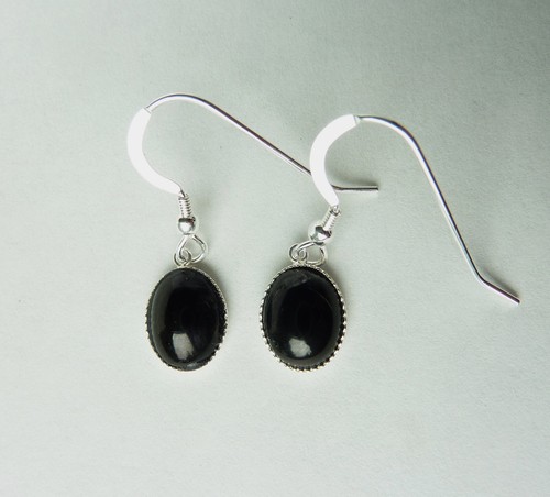 Whitby jet and silver - jet,