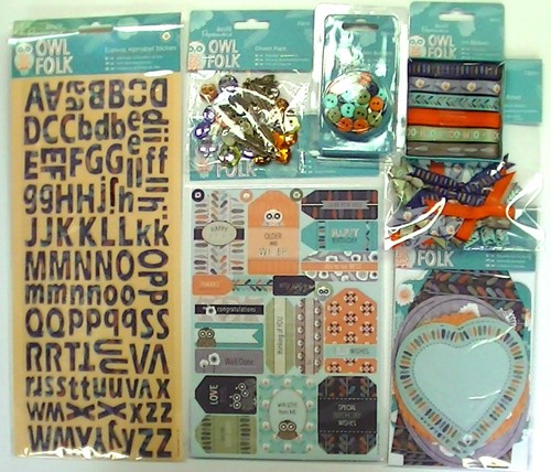 Papermania owl folk - papermania,