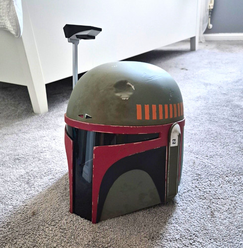 Star wars boba fett - star, helmet
