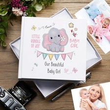 Baby Girl Photo Album with