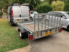 Indespension 8ft By 5ft Car Van Trailer Excellent Condition Stored In Garage