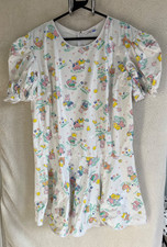 White Nursery Print PVC Dress