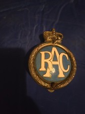 Authentic vintage RAC (Royal Automobile Club) badge dating from 1960 to 1973.