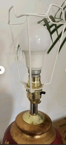 Vintage table lamp hand - vintage,