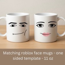 Funny Roblox character mug