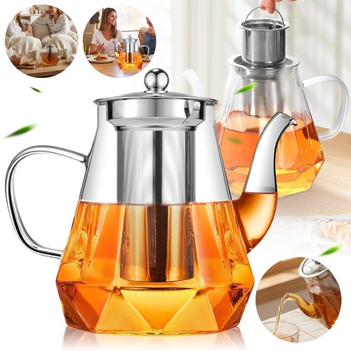 Tea pots 1000ml glass - tea,