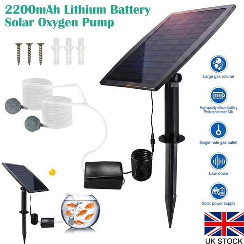 Solar power oxygenator - solar,