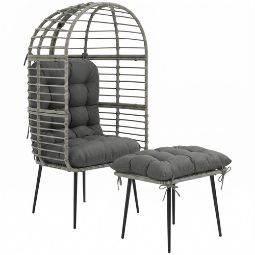 Outsunny standing egg chair - egg,