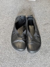 Vivobarefoot Asana Yin Ballerina Knit L Obsidian Textile (Size 43 EU 9 UK 11 US)