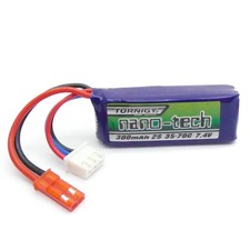 Turnigy Nano-Tech 300mAh 2S LiPo Battery Pack 7.4V 35C 70C JST Plug
