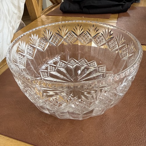 Vintage lead crystal cut glass - lead,