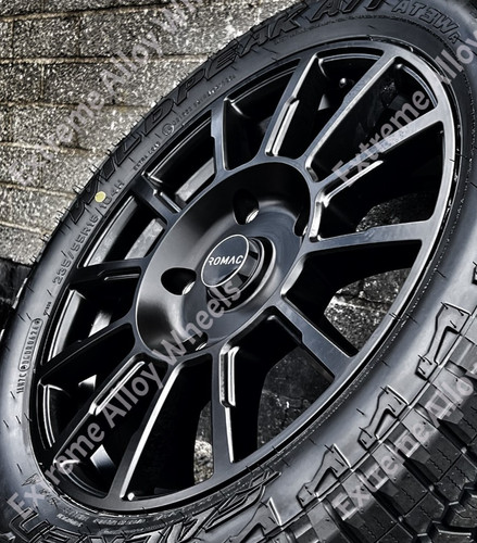 Black stealth alloy wheels - 18",