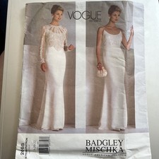 Vogue Sewing Pattern Bridal