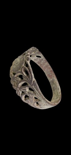 Post medieval bronze ring - post-medieval,