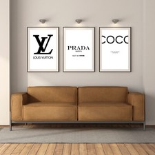 Set of 3 Fashion Prints Simple