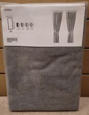 Ikea LENDA Curtains Extra Long