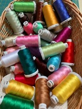 Madeira Rayon 40 Machine Embroidery Thread 1000m 60 colours all new L2