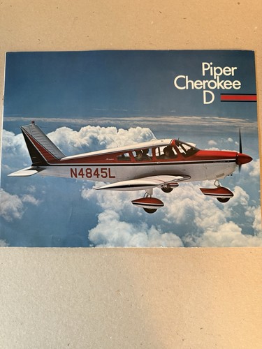 Piper cherokee original - piper, d