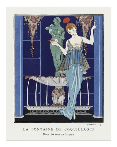 Art deco wall - wall, poster