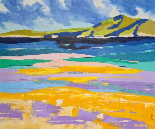 Original oil painting - , by