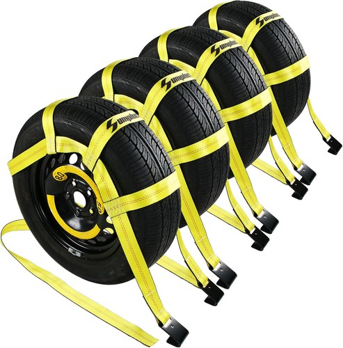 Heavy duty tire straps car - heavy,