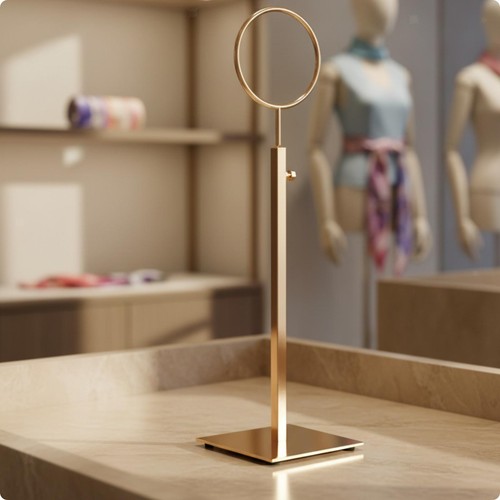 Scarf display stand adjustable - scarf,