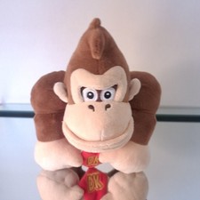 Nintendo 2017 Super Mario Bros Donkey Kong Soft Plush Toy 11” Funny Ape