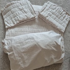 Cozee Home Beige Kingsize Duvet Cover Pillowcases And Fitted Sheet