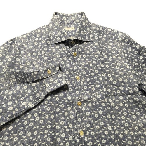 Kiton button shirt mens - up,