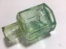 Nice AMBER SWIRLY Old Aqua