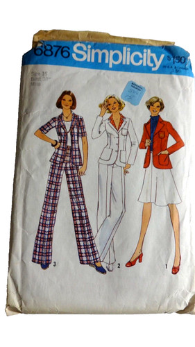 1975 simplicity 6876 miss - 6876, size