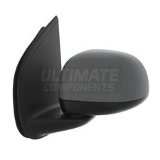 For Fiat Panda 319 2012-2025 Electric Wing Door Mirror Primed Passengers Side