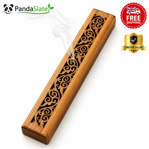 Wooden incense stick holder - wooden,