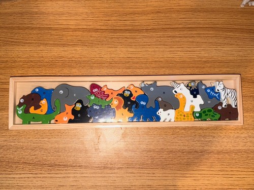Wooden puzzle baby - puzzle,