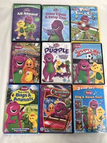 Barney purple dinosaur dvd - barney,